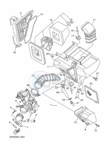 TT-R125LWE (2PTJ) drawing INTAKE