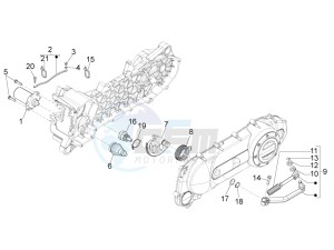 Zip 100 4T 2006-2010 drawing Starter - Electric starter