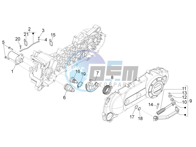 Starter - Electric starter