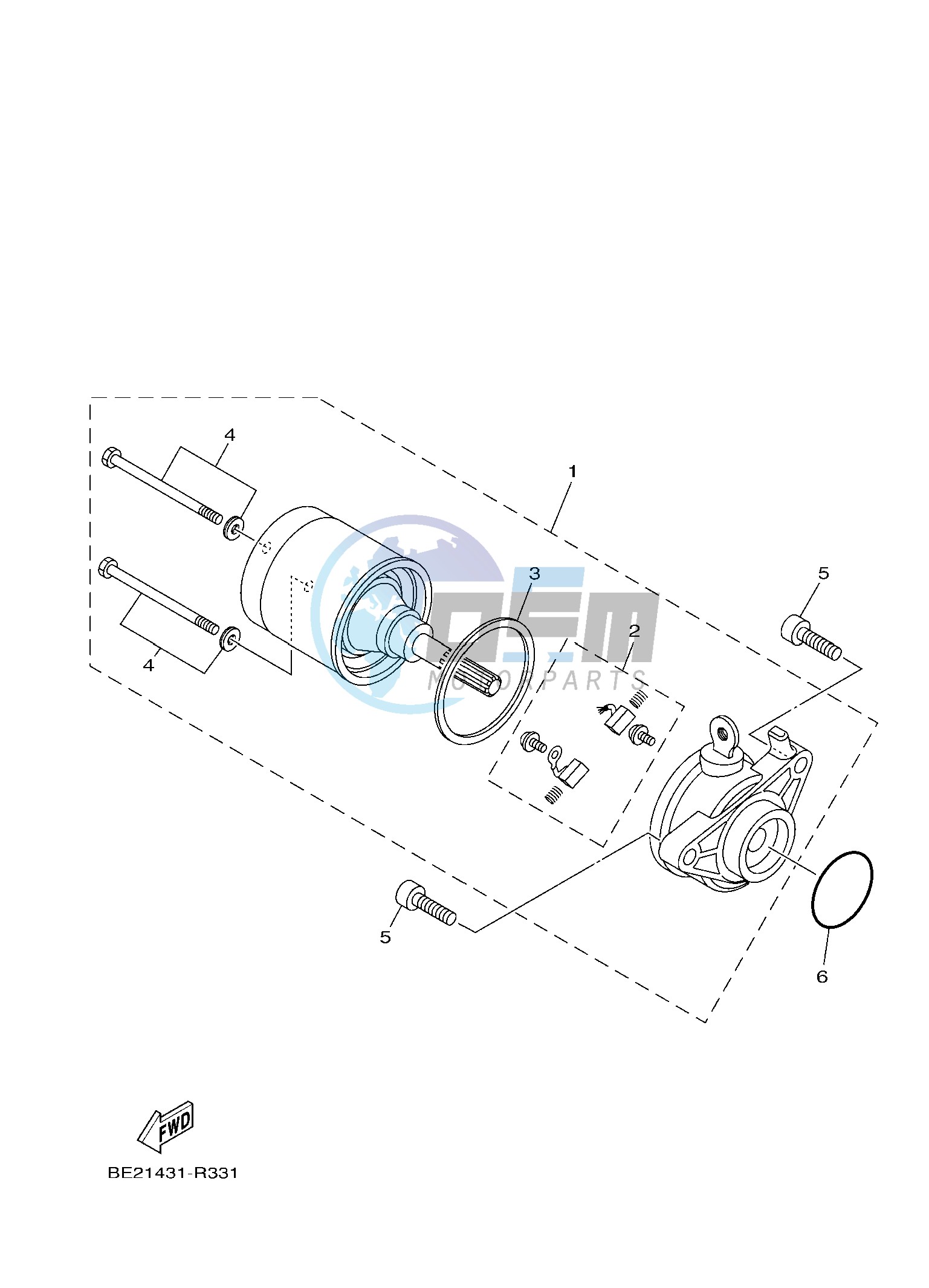 STARTING MOTOR