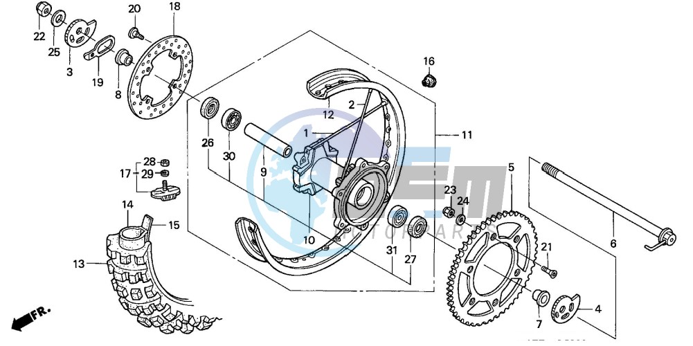 REAR WHEEL