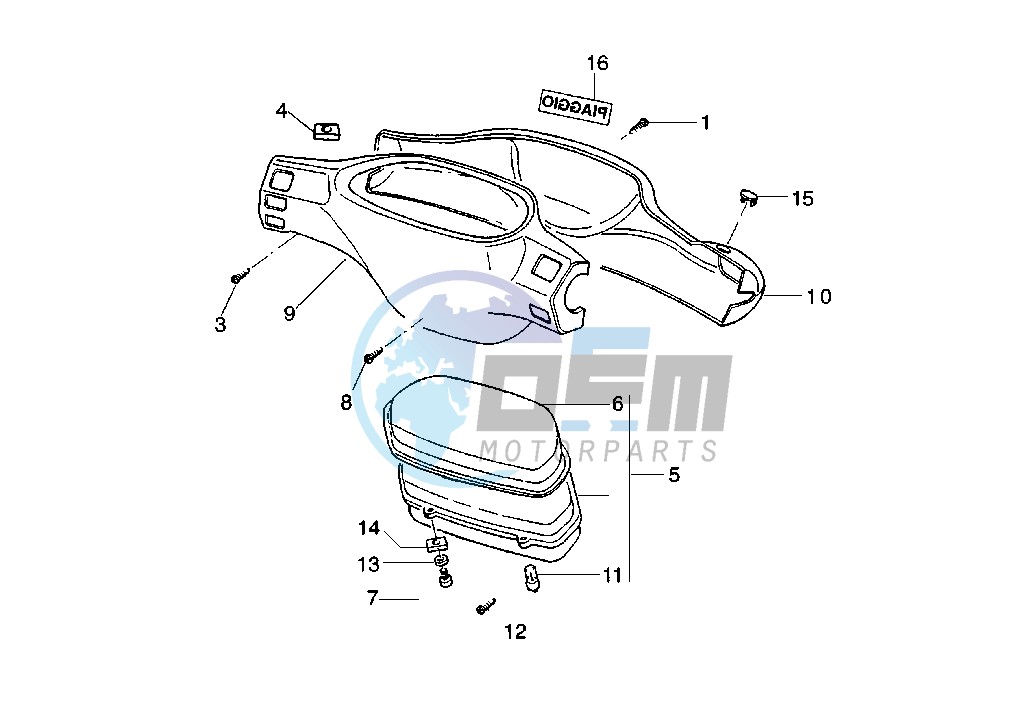 Speedometer - Handlebar covers