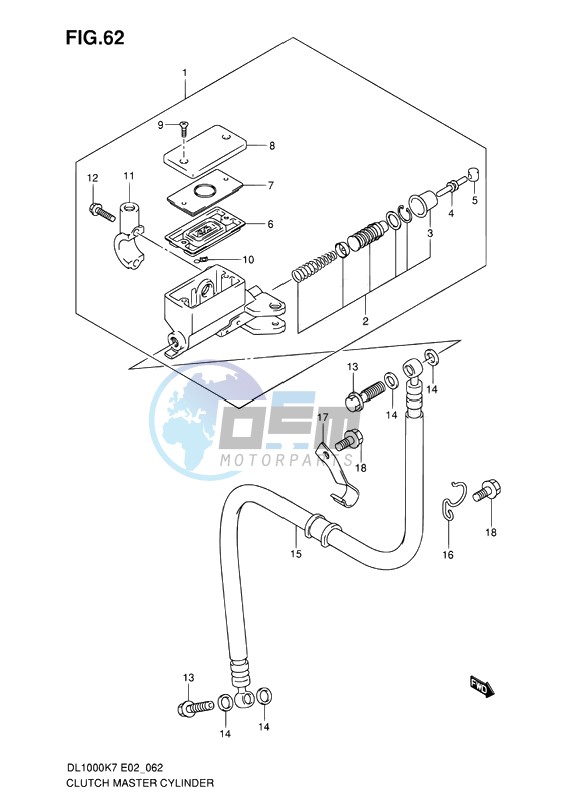 CLUTCH MASTER CYLINDER