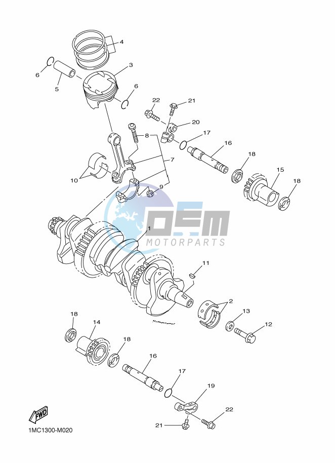 CRANKSHAFT & PISTON