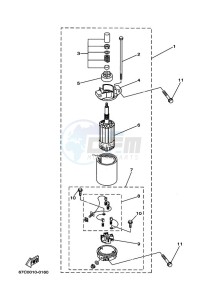 F40ESRZ drawing STARTING-MOTOR