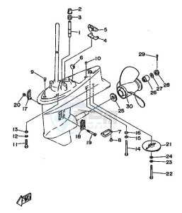 30D drawing LOWER-CASING-x-DRIVE-2