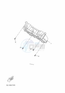 CZD300D-A XMAX 300 (BGS3) drawing METER