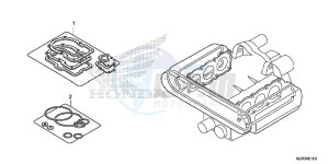 GL1800CF F6C ED drawing GASKET KIT A