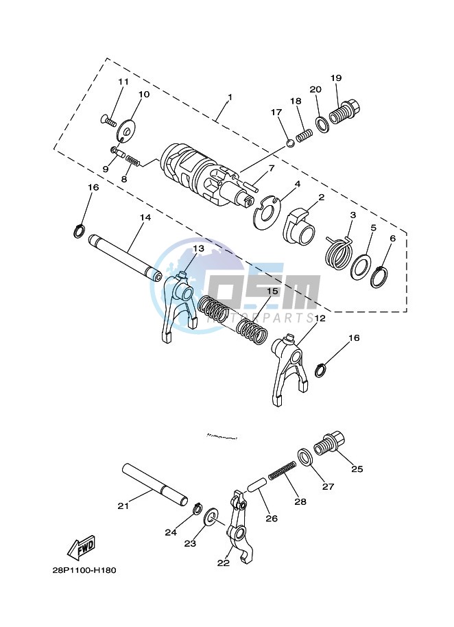 SHIFT CAM & FORK