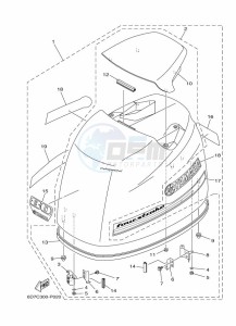 F80BETL drawing TOP-COWLING