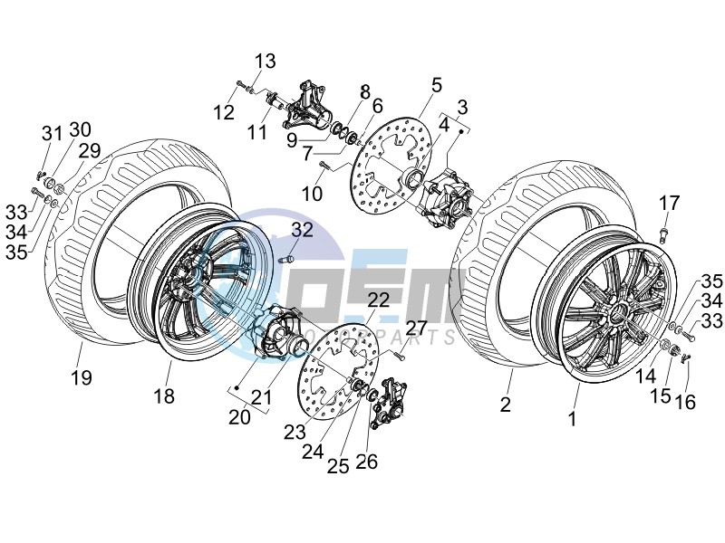 Front wheel