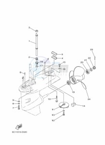 F50FEDL drawing LOWER-CASING-x-DRIVE-2