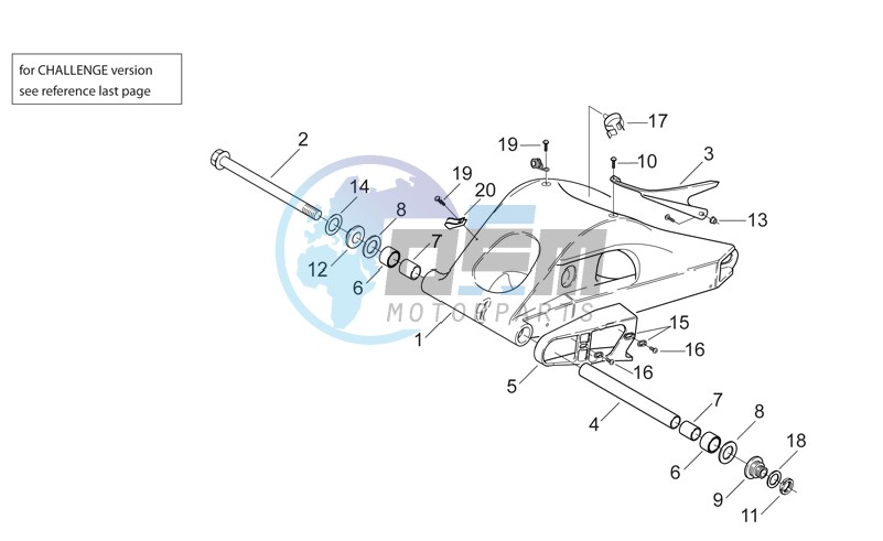 Swing arm