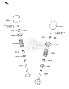 RM-Z250 (E19) drawing VALVE