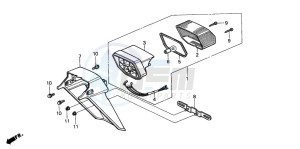 SH75 drawing TAILLIGHT