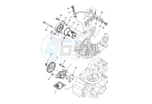 XG TRICKER 250 drawing OIL PUMP