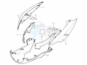 Typhoon 125 4T 2V E3 (NAFTA) USA drawing Side cover - Spoiler