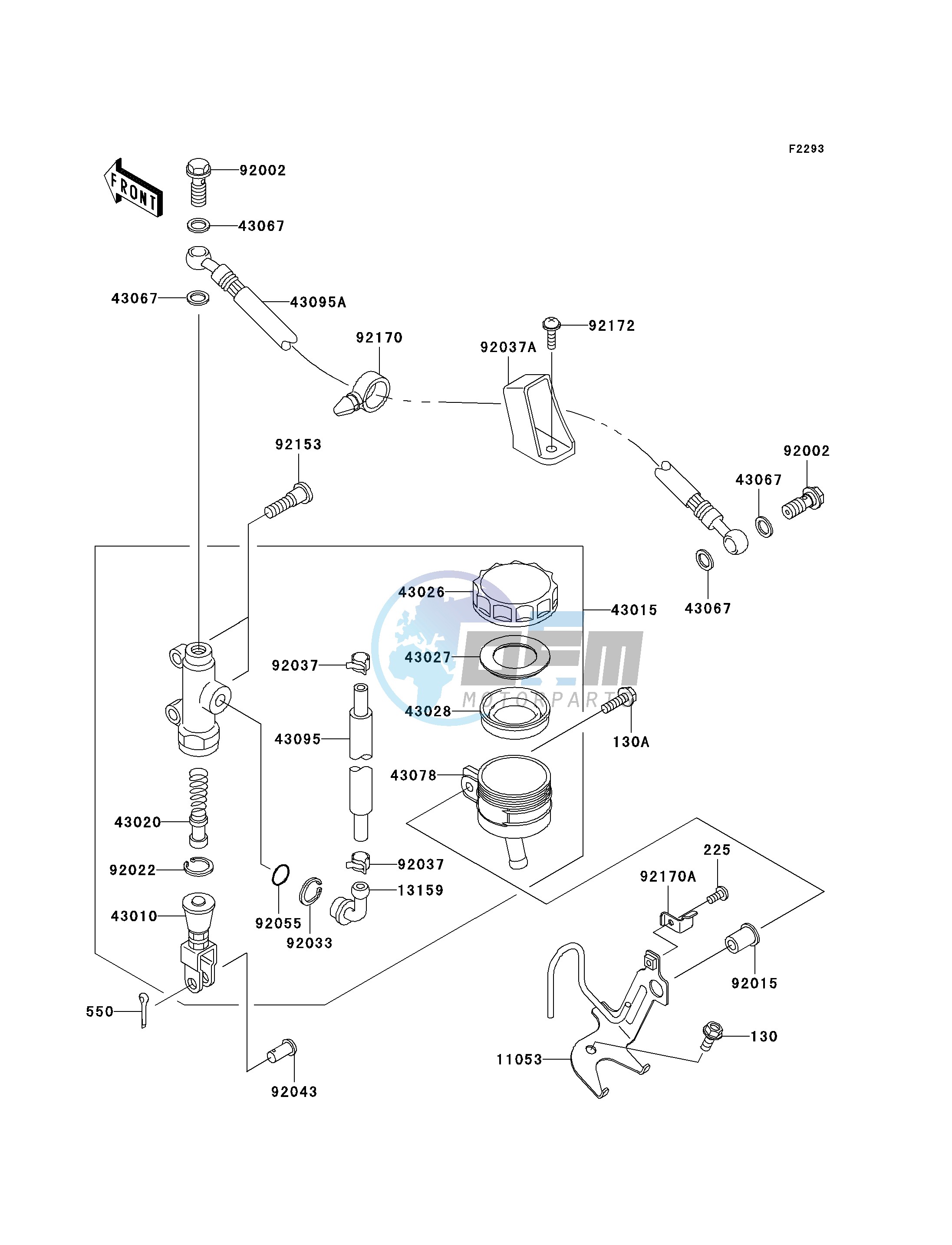 REAR MASTER CYLINDER