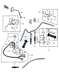 H1 D-F A [KH500] (D-F A8) [KH500] drawing HANDLEBAR -- H1_A_C- -