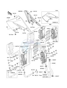 KX 250 N [KX250F](N2) N2 drawing RADIATOR