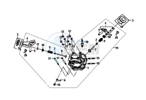 ORBIT II 50 25KMH (L8) NL drawing CYLINDER HEAD KPL.