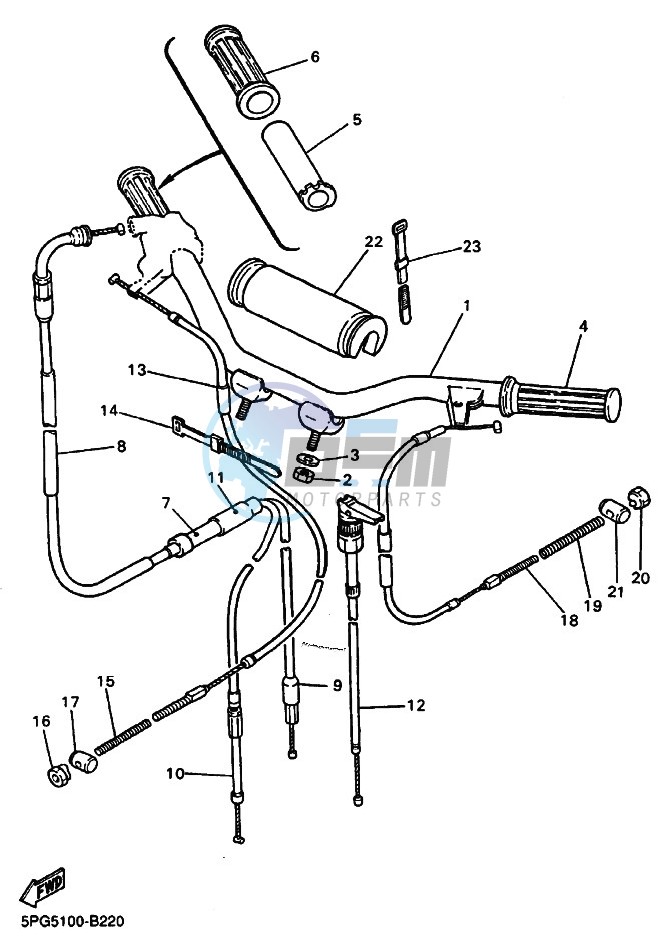 STEERING HANDLE & CABLE