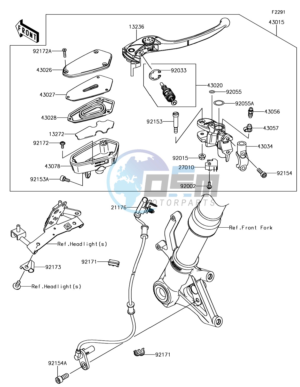 Front Master Cylinder