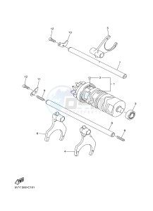 FZ8-N 800 FZ8 (NAKED) (39PS 39PU) drawing SHIFT CAM & FORK