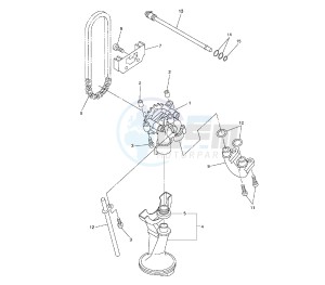 FZ6 S2 600 drawing OIL PUMP