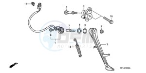 CBR1000RR9 Australia - (U / MME SPC) drawing STAND