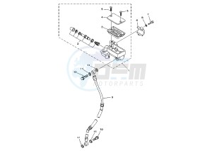 XVS DRAG STAR 125 drawing FRONT MASTER CYLINDER