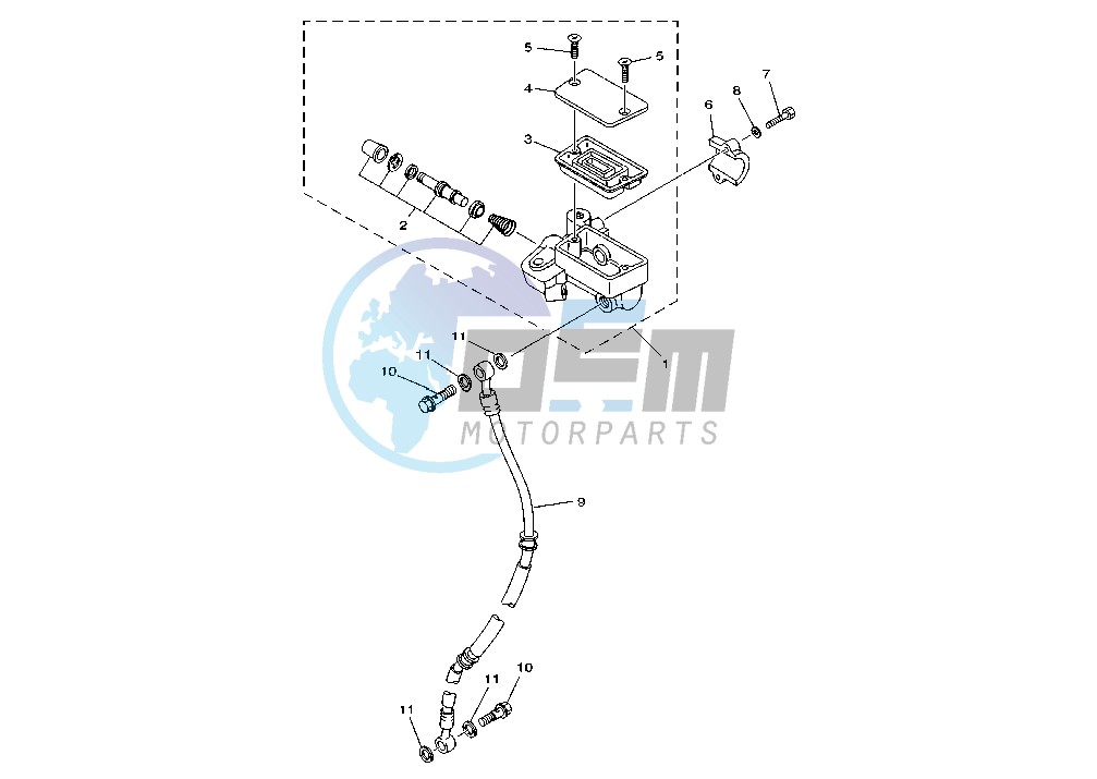 FRONT MASTER CYLINDER