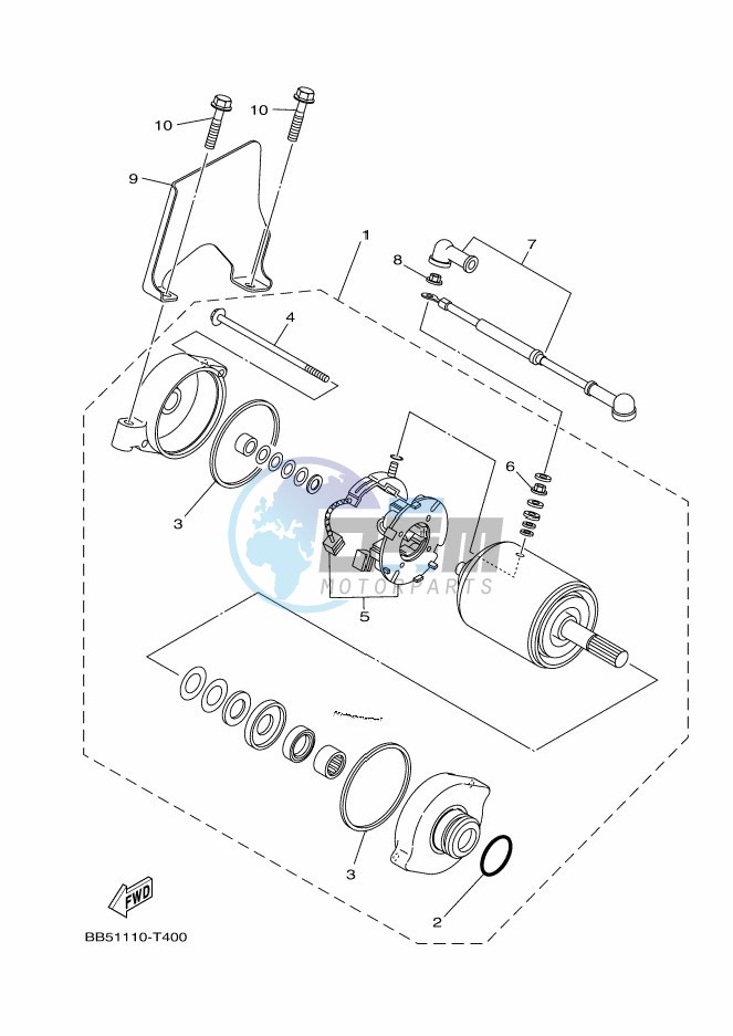 STARTING MOTOR