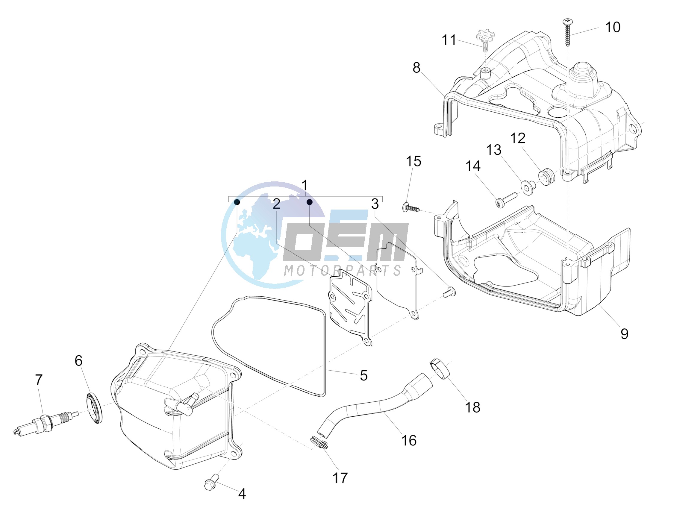 Cylinder head cover