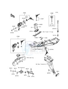 NINJA_ZX-6R_ABS ZX636FEF FR GB XX (EU ME A(FRICA) drawing Ignition Switch