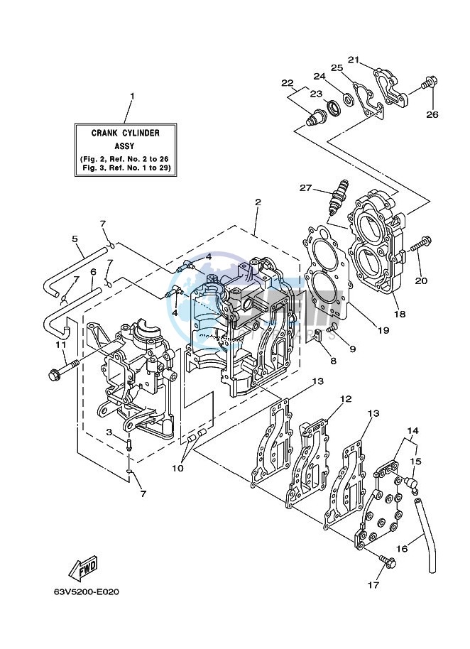 CYLINDER--CRANKCASE