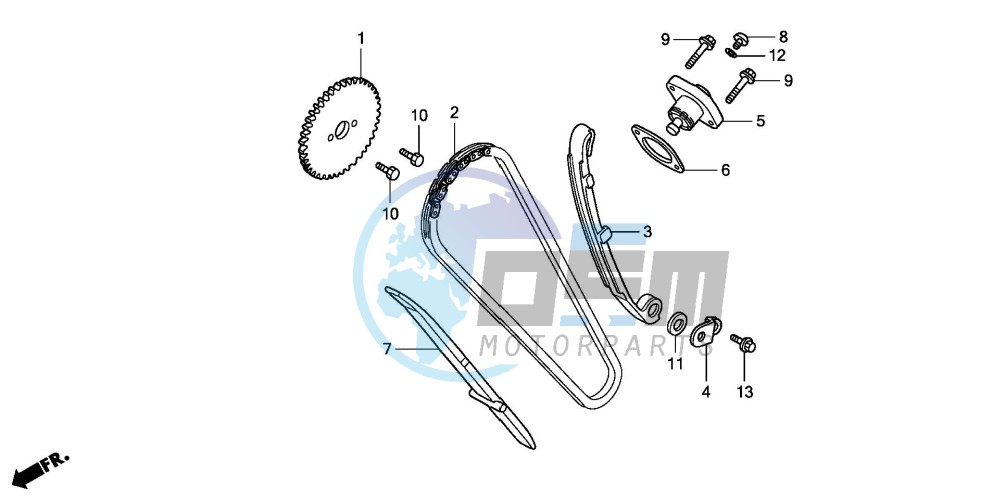 CAM CHAIN/TENSIONER