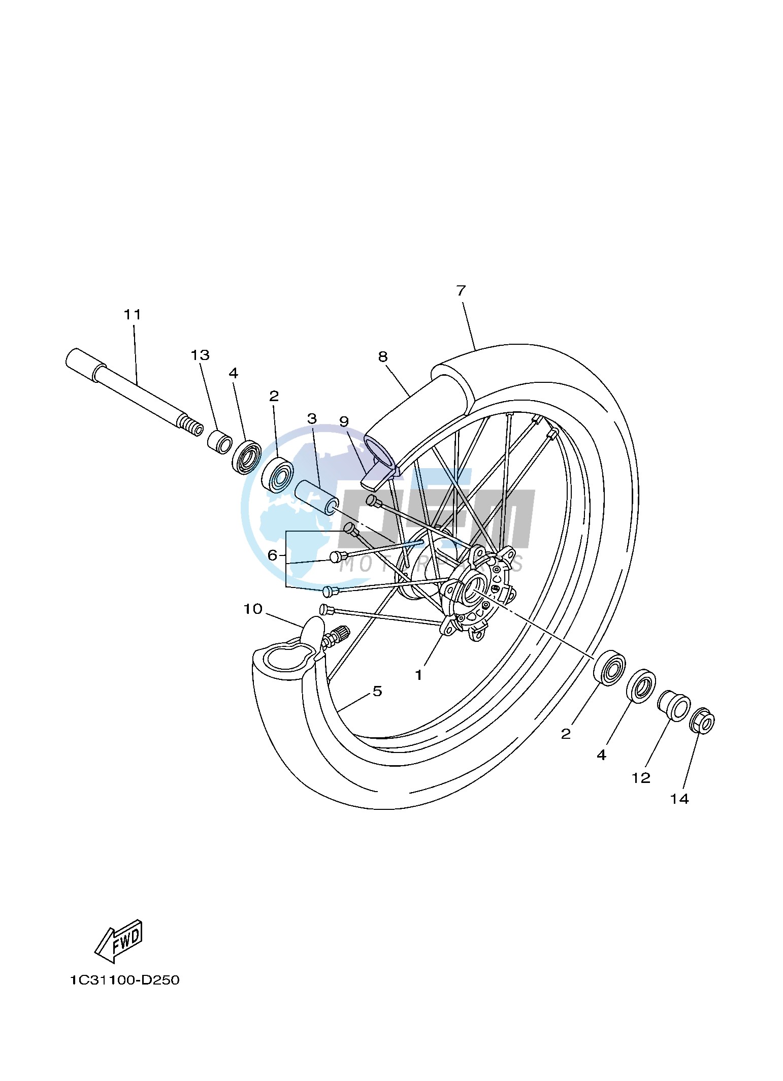 FRONT WHEEL