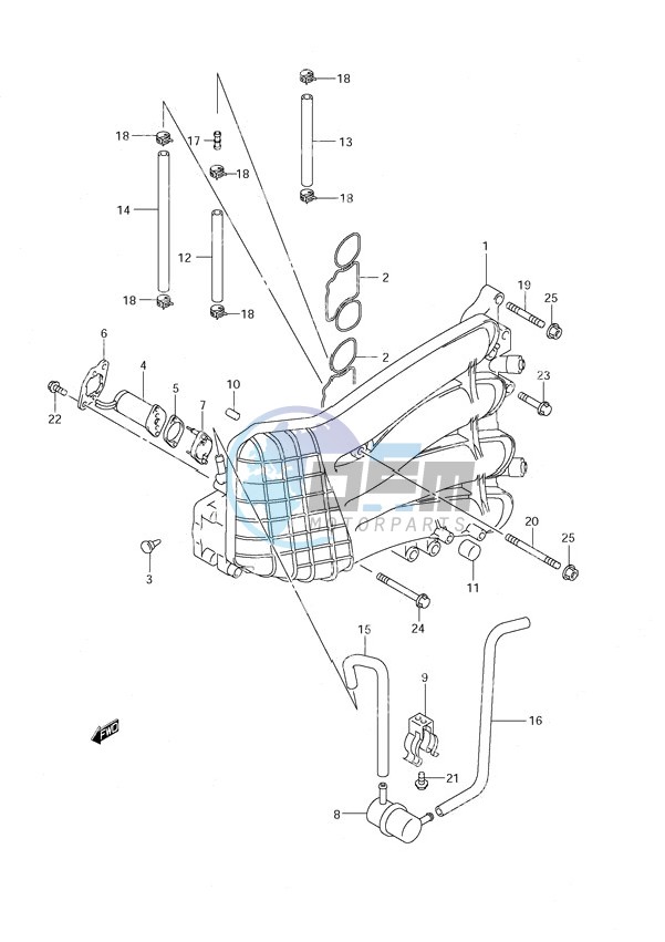 Inlet Manifold (2002-2008)