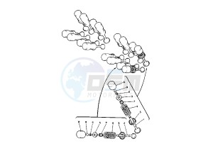 FZR R 600 drawing VALVE