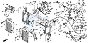 XL650V TRANSALP drawing RADIATOR