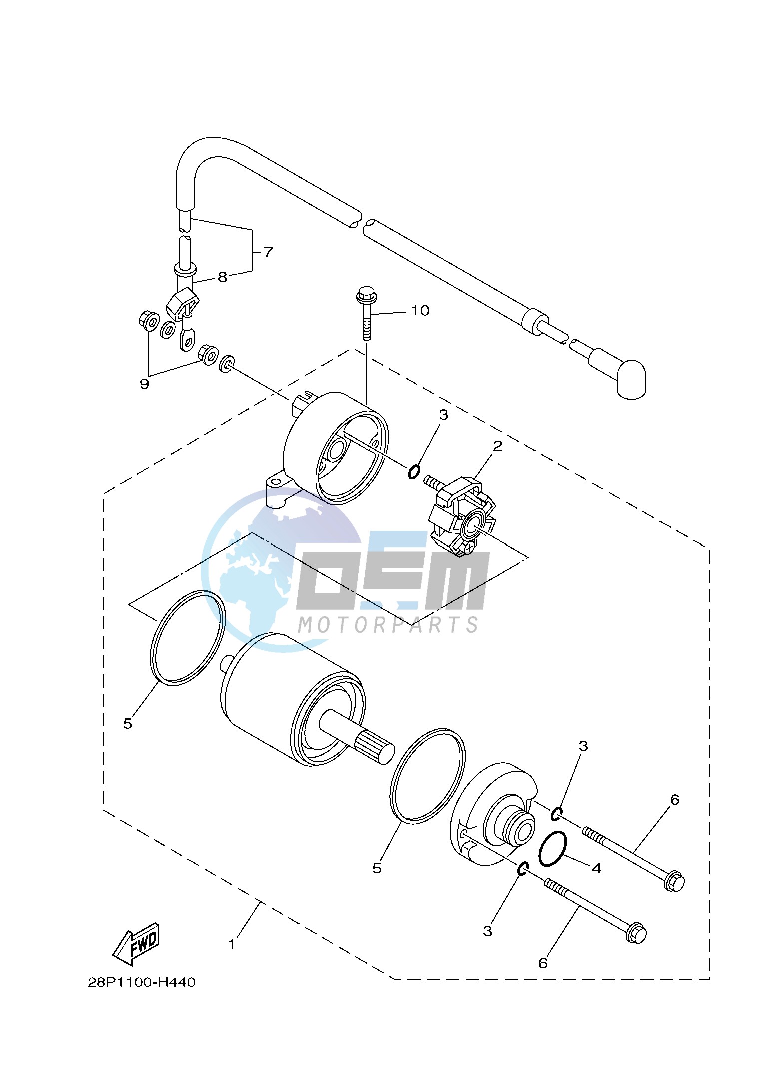 STARTING MOTOR