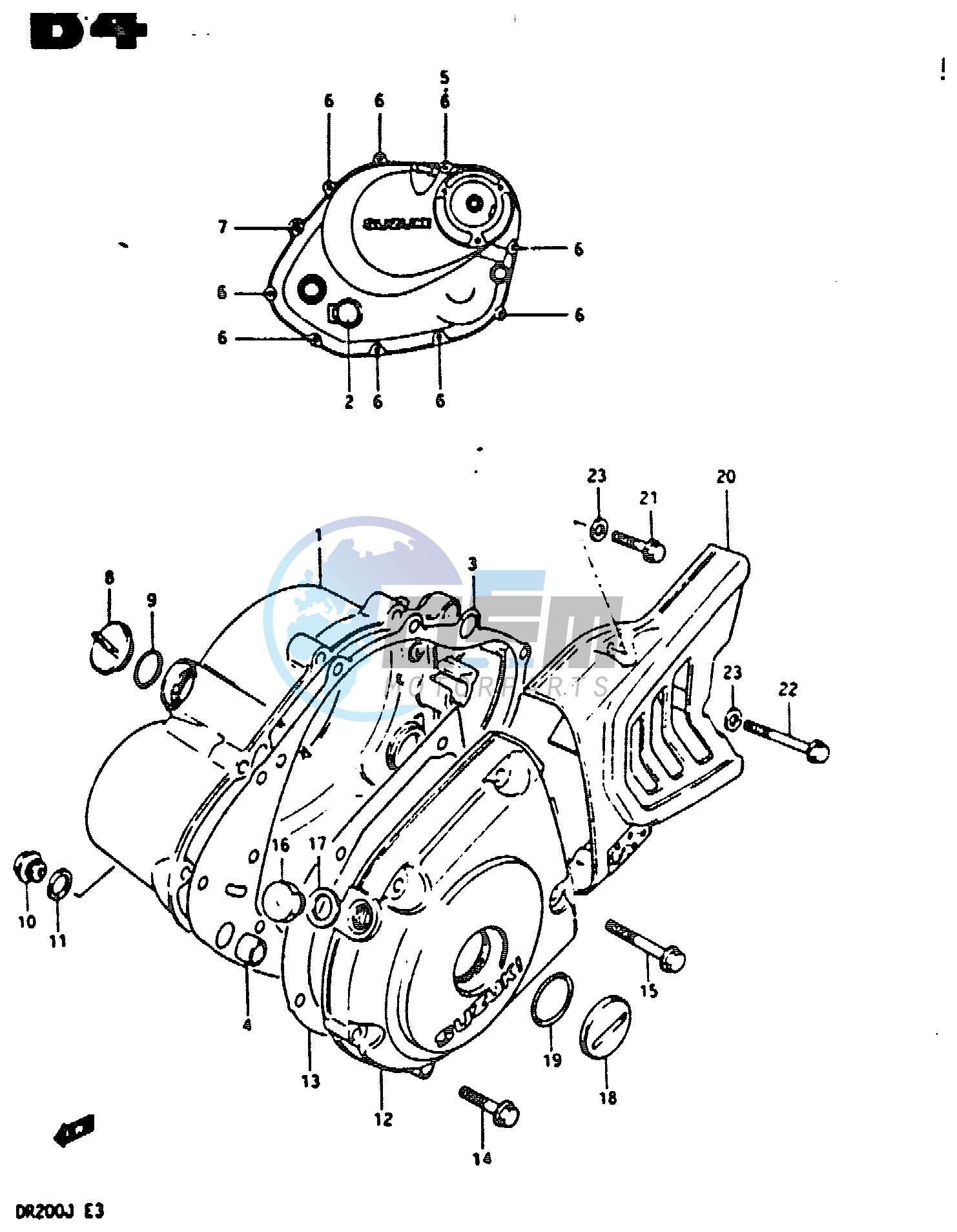 CRANKCASE COVER