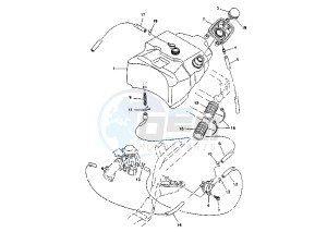 YP MAJESTY 125 drawing FUEL TANK