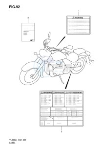 VL800C INTRUDER EU drawing LABEL