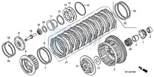 CBR1000RR9 Australia - (U / SPC) drawing CLUTCH