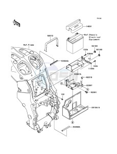 ZZR1400_ABS ZX1400D8F FR GB XX (EU ME A(FRICA) drawing Battery Case