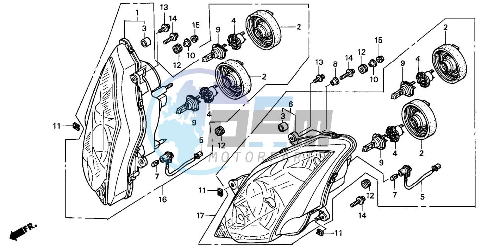 HEADLIGHT (E,ED,EK,F)