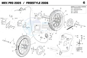 MRX FREESTYLE 50 drawing WHEELS