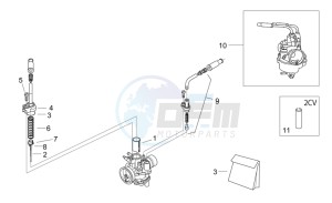 Rally 50 Air drawing Carburettor I